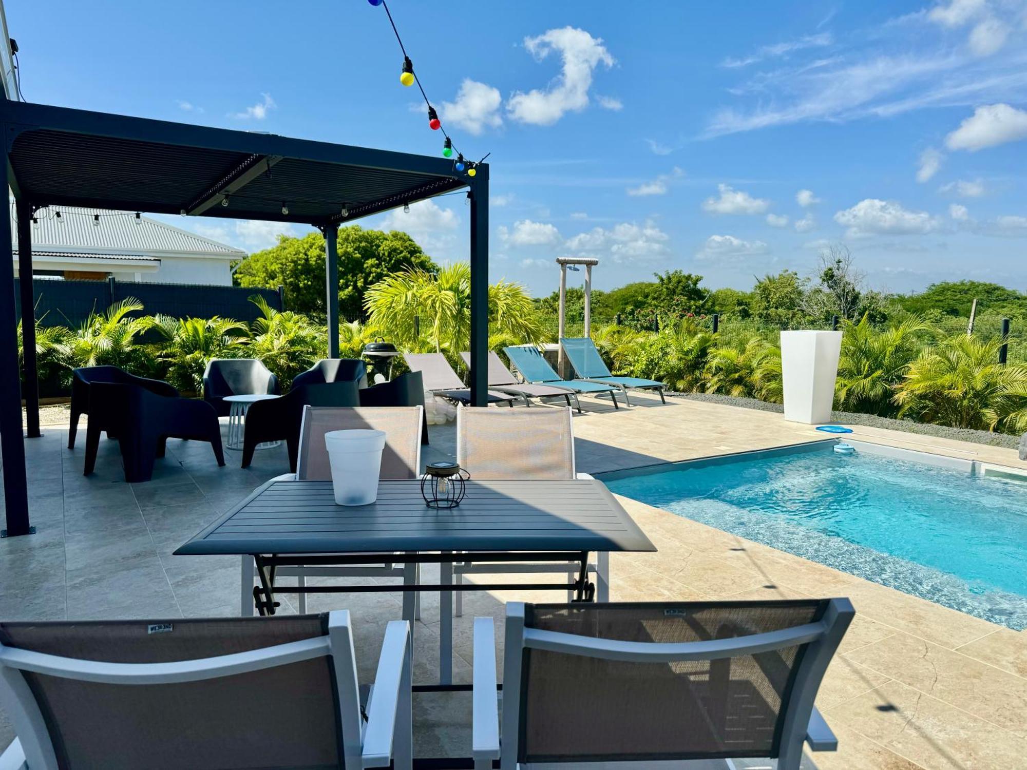 Villa Jasmin De Charme Avec Piscine Privee Сен-Франсуа Экстерьер фото